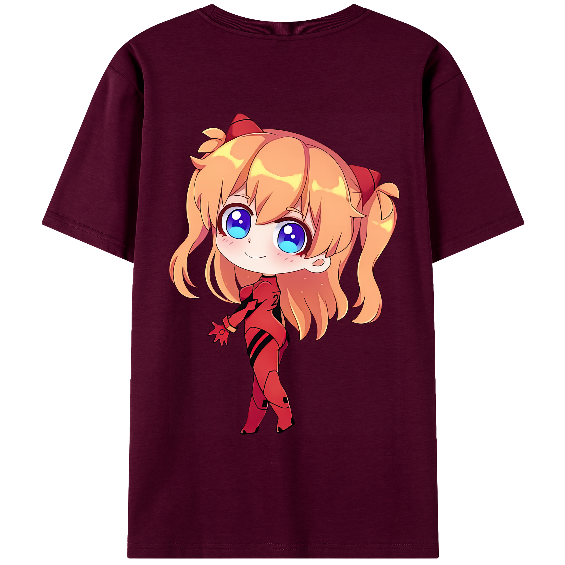 （画像用） EVA 新世紀エヴァンゲリオン レディース半袖Tシャツ(バックプリント)